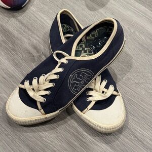 Navy and Cream Women’s Shoes